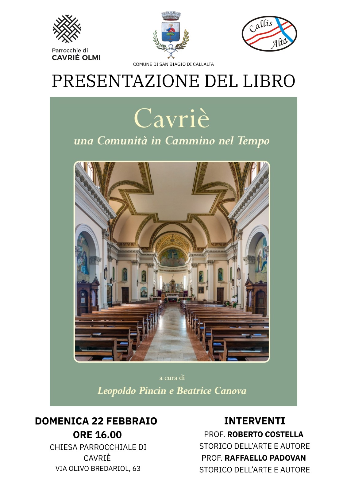 presentazione libro Cavrie